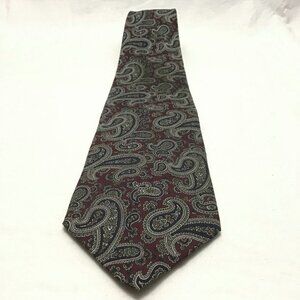 🌷Vintage Bert Pulitzer Silk Paisley Neck Tie